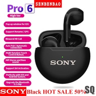 🔥Hot Bán 50% & Cá Tuyết + Ban Đầu Sony Pro6 TWS tai nghe gắn tai bluetooth Không Dây Tai nghe Blueto