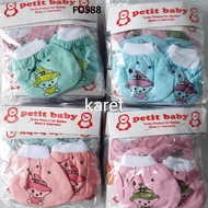 ↑New Model ← 00LKU FOS88-6 SET (12 PAIRS) NEWBORN BABY GLOVES & FEET MODEL RIP/BABY GLOVES/BABY SOCK