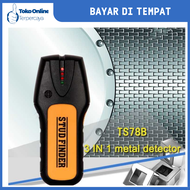 (COD Bayar Di Tempat) Alat Pendeteksi Emas Logam Mini Stud Finder TS78B /Metal  Detektor Logam Wire Wall Scanner / Alat Deteksi Kabel Paku Pipa  Besi Di Dalam Tembok Multifungsi Murah