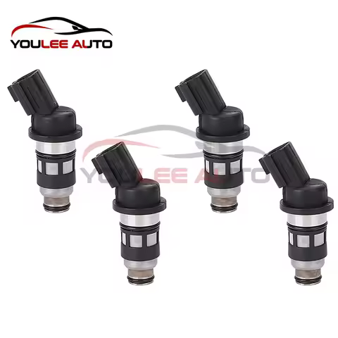 4Pcs 16600-73C90 1660073C90 JS50-1 JS501 Fuel Injector For Nissan Sunny Almera N15 Primera P10 100NX