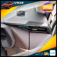 Toyota Vios AC100 Front Panel Stylish Lining Lower Carbon NGC102 2023-2026 Vaccauto Car Accessories