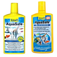Tetra Aquasafe 500ml 250ml Tetra Aqua Safe 500ml 250ml Aquascape Aquarium Water Neutralizer