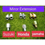 Side mirror extension for Honda/Suzuki/Yamaha