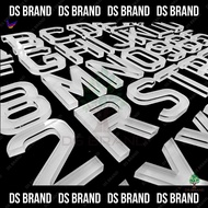 Nombor Plat Motor 3D / Motor 3D Crystal White Number Plate / Number 3D Plate Motor