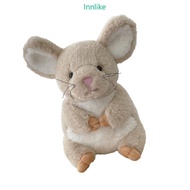 INN Lovely Chinchilla Animal Plush Doll Simulation Design Stress Relief Stuffed Toy