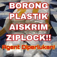BORONG PLASTIK ZIPLOCK AISKRIM