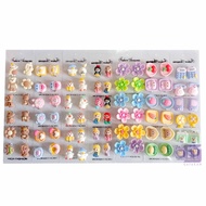 1 Dozen (12 Pcs) Cute Character Chin Pin Brooches Multicolor Clay Series