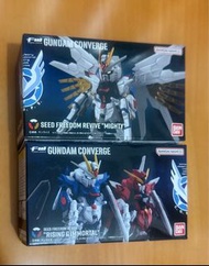 Bandai HG FW GUNDAM CONVERGE SEED FREEDOM REVIVE "RISING & IMMORTAL " "MIGHTY " metal build robot