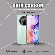 NUBIA V70 MAX SKIN CARBON TRANSPARENT ANTI-SCRATCH BACK NUBIA V70 MAX SCB1