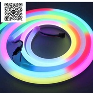 CUỘN ĐÈN LED NEON FLEX FULL COLOR XQD – CUỘN ĐÈN LED 5M NEON FLEX FULL COLOR XQD 12V/5M