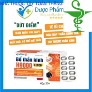 {CHÍNH HÃNG } BỔ THẦN KINH H9000 LETCO Cải Thiện Triệu Chứng Suy Nhược Thần Kinh Giúp Giảm Mệt Mỏi H