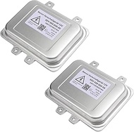 2Pcs 5DV 009 000-00 Xenon HID Ballast Headlamp Control Module, Replacement for Cadillac Escalade 200