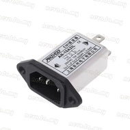 Nevʚ ɞ IEC320-C14 IEC Filter Male Socket Panel Mount Power Line Filters