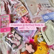 JALAN JALAN JAPAN THRIFTED FINDS 🇯🇵 RANDOM ASSORTED CUTE ITEMS | KPOP • PINS • KEYCHAINS • CHARMS • 