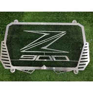 RADIATOR COVER KAWASAKI Z900 SILVER