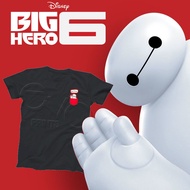 Big Hero 6 Baymax Shirt Cute Design Black Round Neck