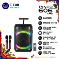 Vinnfier Tango 606 WMB 12" Bass Bluetooth Karaoke Speaker LED Party Lights AUX, USB, Micro SD Card