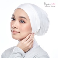 Kaen.co Plus Off White Strap Serkup (Children's Inner Cap Hijab)
