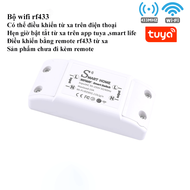 Công tắc điều khiển từ xa dán tường không dây RF 433MHz Điều khiển không dây RF 433