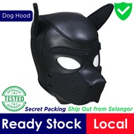 [Ready Stock] Rosie Adult Fetish Headgear Dog Hood Mask BDSM Bondage Restraint SM Hood Mask Hood Rol