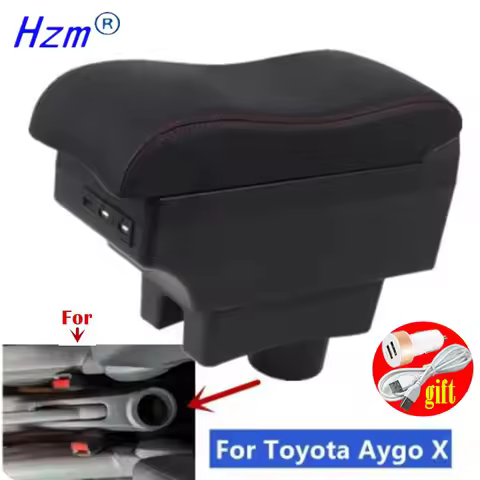 For Toyota Aygo X Armrest box For Toyota Aygo X car armrest box Storage box Interior Dedicated Retro