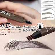 4 Point Eyebrow Pencil Makeup for women Waterproof Liquid Eyebrow Pen Makeup Eyebrow Pencil Microbla