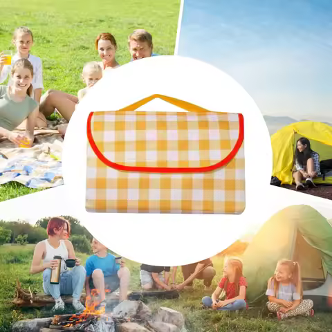 Waterproof Picnic Mat Outdoor Travel Lightweight Picnic Blanket Waterproof Beach Mat Outdoor Camping