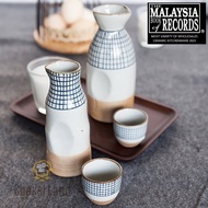 🔥Ready Stock🔥Japanese Style Ceramic Sake Set/Sake Cup/Liquor/Household Rice Wine Warmer Set/Soju/Sak