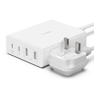 Belkin - BOOST CHARGE PRO 4 埠GaN 充電器108W (三腳插頭英標)