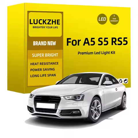 Led Interior Light Kit For Audi A5 S5 RS5 B8 8T3 8T8 8TA Sportback Coupe 2008-2017 LED Bulbs Reading