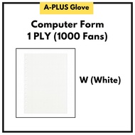 Computer Form NCR Paper 9.5 X 11 A4 1Ply 2Ply 3Ply 4Ply 250 500 1000Fans Color Kertas Komputer Dot M