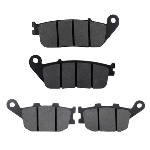 Motorcycle Front Rear Brake Pads For HONDA VT1100 C2 D2 S X Y W Shadow VTX1300 03-08 CBF500 2004 VRX