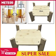 [meteorMY] Beverage Dispenser Holder Wood Stable Small Aquarium Stand Cold Kettle Stand Multiuse for