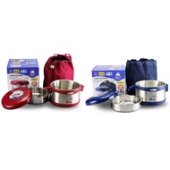 Made In Taiwan [Sanguang Brand] J-950EB Best Use Vacuum Insulated Stainless Steel Lunch Box 0.95L Wi