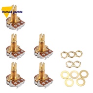 Guitar Potentiometer Audio Volume&Tone Pots Switch Control A500k Split Shaft Taper Potentiometers Go
