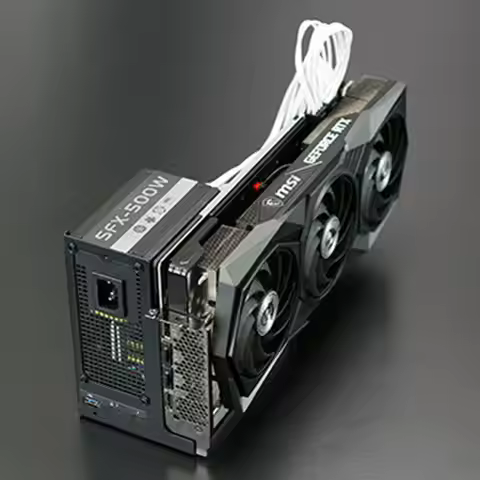 TH3P4G3 Mini External Graphic Card Adapter 85W PD Charging Graphics Card Dock 40Gbps for Laptop To E