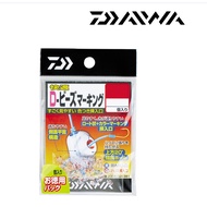 DAIWA Shihang Kuaishi D-BEADS MARKING 100pcs Smart Bean Fool Fishing Silk Post Cloth Roll Set Boat