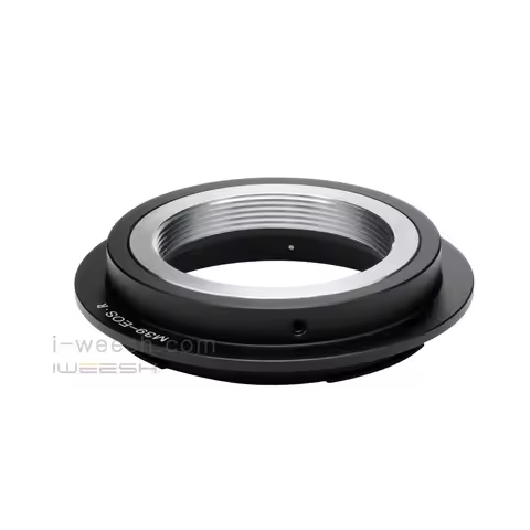 M39-EOS R Lens Adapter Ring for M39 L39 39mm Lens to Canon EOS R RF R5 R6 EOSRP Mount Full Frame Cam
