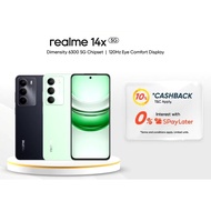 Realme 14x 5G (8+128GB) | Dimensity 6300 5GChipset | 120Hz Eye Comfort Display
