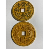 New Product Antique Crafts Spend Money Copper Coins Auspicious Language Gilt Coins Various Types Gil