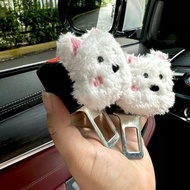 New[Shop Hot Sale]Super Cute West Highland Car Seat Belt Clip Extender Universal Seat Belt Extender