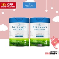 Bellamy’s Organic Beta Genica-8™ A2 Protein Step 3 / Step 4 Infant Formula 800g [Baebaby]