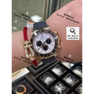 Real Gold Customized Rolex Daytona Tape Real Gold116515 Natural Meteorite Substitute Disc 18K/24K Ro