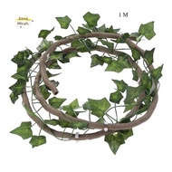 Reptile Bend-A-Branch Vines Flexible Leaves Pet Habitat Decor Climber Jungle Long Vines for Climbing