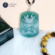 Flying Blue Dragon Pendant for Men