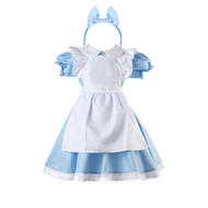 Trang Phục Anime Alice In Wonderland Đầm Đồng Phục Hầu Gái Cho Nữ ĐầM Lolita Nhật Bản Cho Trẻ Em Bé