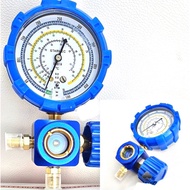 Manifold Meter Gauge SINGLE SIGHT GLASS MANIFOL MANIPOL Analyzer MULTI MANIFOLD FREON Pressure Gauge