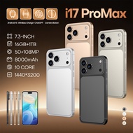 High quality i17promax 16GB+1TB 7.3-inch global 5G Android smartphone