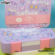 Now Smiggle Lunch Box Happy Medium Bento Box/Quality Smiggle Happy Lunch Box