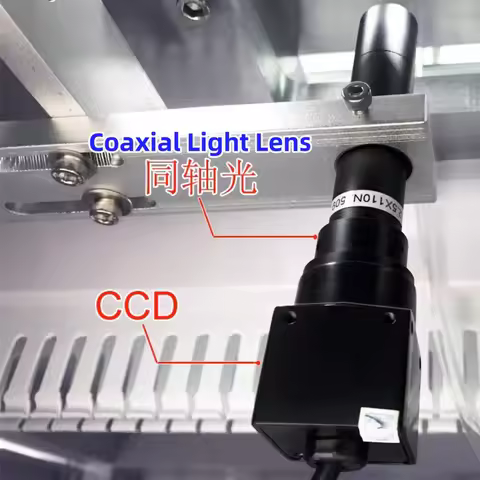 Coaxial Light Lens CCD Camera ACF COF Bonding Machine Spare Parts DIY Lcd Led TV Screen Panel Displa
